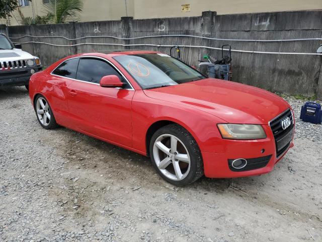 WAUDK78T19A026517 - 2009 AUDI A5 QUATTRO RED photo 4