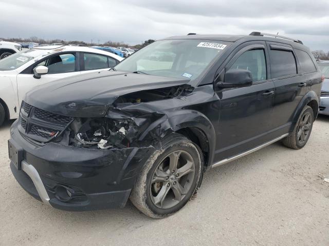 3C4PDCGG9JT209359 - 2018 DODGE JOURNEY CROSSROAD BLACK photo 1