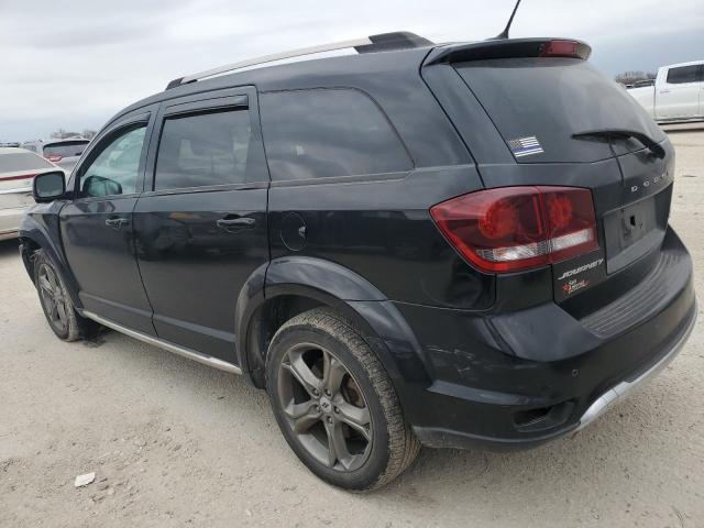 3C4PDCGG9JT209359 - 2018 DODGE JOURNEY CROSSROAD BLACK photo 2