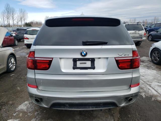 5UXZW0C50BL371608 - 2011 BMW X5 XDRIVE35D GRAY photo 6