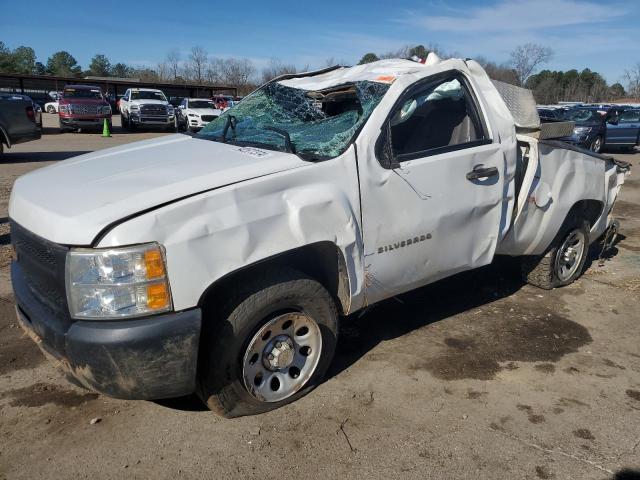 1GCNCPE00CZ254497 - 2012 CHEVROLET SILVERADO C1500 WHITE photo 1