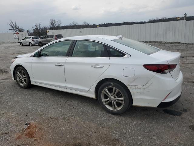 5NPE34AF0KH750950 - 2019 HYUNDAI SONATA LIMITED WHITE photo 2