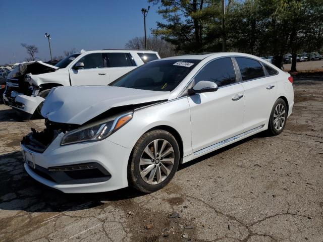 5NPE34AF0HH565368 - 2017 HYUNDAI SONATA SPORT WHITE photo 1