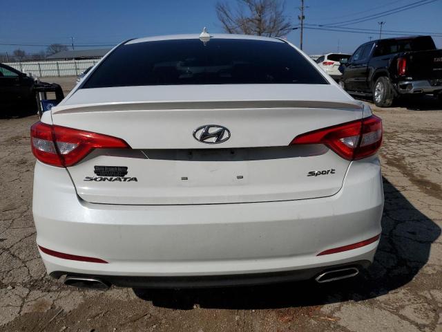 5NPE34AF0HH565368 - 2017 HYUNDAI SONATA SPORT WHITE photo 6