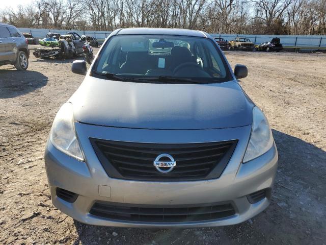 3N1CN7APXEL824670 - 2014 NISSAN VERSA S GRAY photo 5