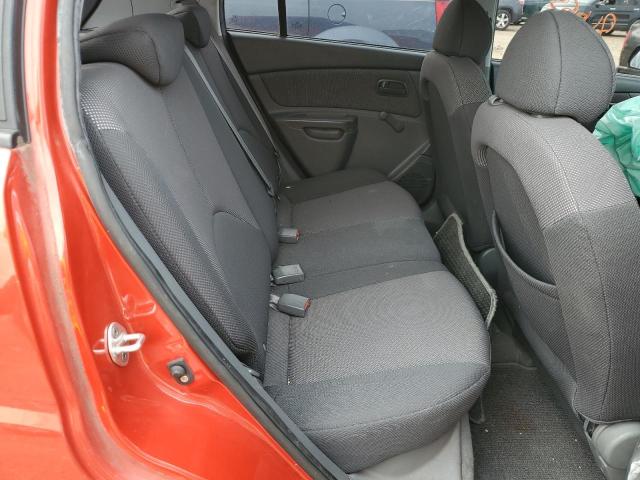 KNADE163886300627 - 2008 KIA RIO 5 SX RED photo 10