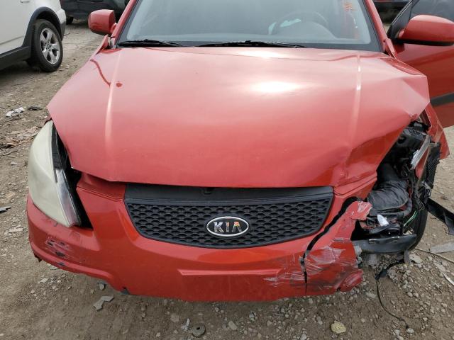 KNADE163886300627 - 2008 KIA RIO 5 SX RED photo 11