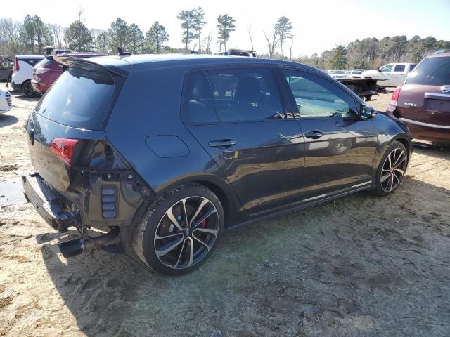 3VW447AU6FM056351 - 2015 VOLKSWAGEN GTI GRAY photo 3