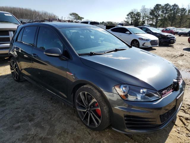 3VW447AU6FM056351 - 2015 VOLKSWAGEN GTI GRAY photo 4