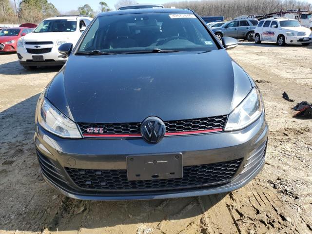 3VW447AU6FM056351 - 2015 VOLKSWAGEN GTI GRAY photo 5