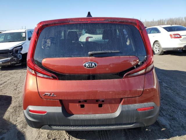 KNDJ23AU8M7741530 - 2021 KIA SOUL LX ORANGE photo 6