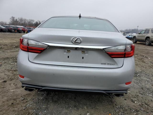 58ABK1GG3JU087581 - 2018 LEXUS ES 350 SILVER photo 6