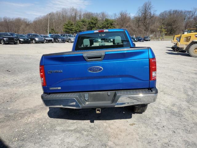 1FTEX1EP8GFB90991 - 2016 FORD F150 SUPER CAB BLUE photo 6