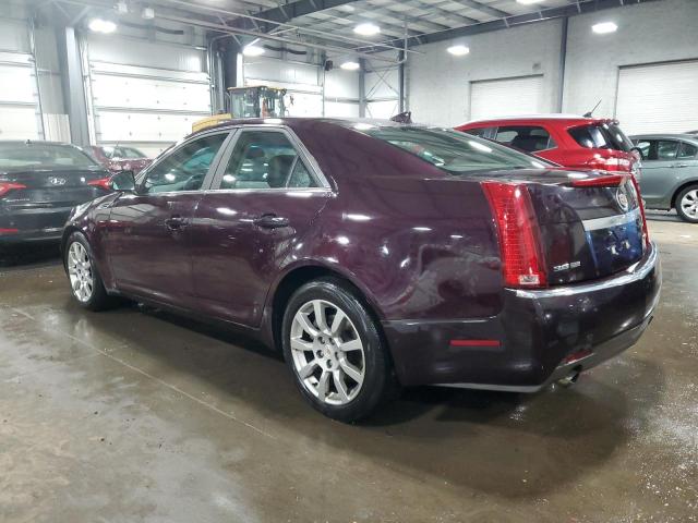 1G6DS57V390174333 - 2009 CADILLAC CTS HI FEATURE V6 BURGUNDY photo 2