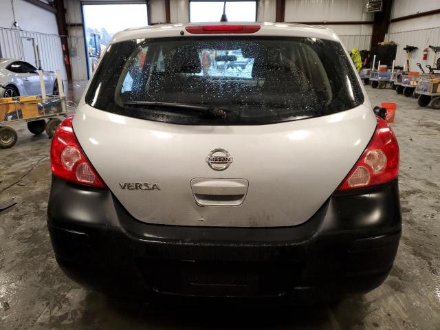 3N1BC1CP7CL360410 - 2012 NISSAN VERSA S GRAY photo 6