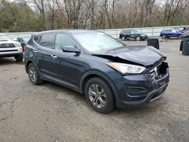 5XYZT3LB3FG304102 - 2015 HYUNDAI SANTA FE S BLUE photo 4