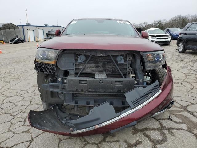 1C4RDJAG2HC710170 - 2017 DODGE DURANGO SXT BURGUNDY photo 5