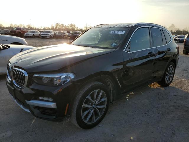 5UXTR7C51KLF29334 - 2019 BMW X3 SDRIVE30I BLACK photo 1