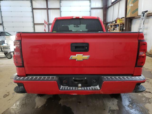 1GCVKPEH7JZ347734 - 2018 CHEVROLET SILVERADO K1500 CUSTOM RED photo 6