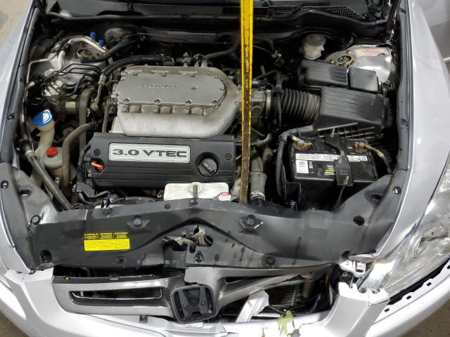 1HGCM66564A031696 - 2004 HONDA ACCORD EX SILVER photo 11