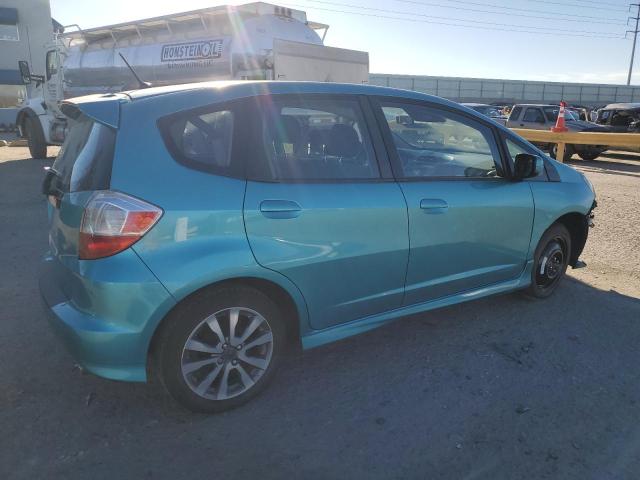 JHMGE8G51DC025671 - 2013 HONDA FIT SPORT TURQUOISE photo 3