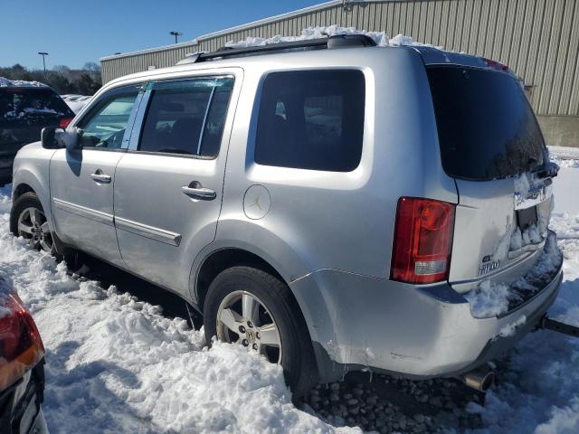 5FNYF4H53AB006208 - 2010 HONDA PILOT EXL SILVER photo 2