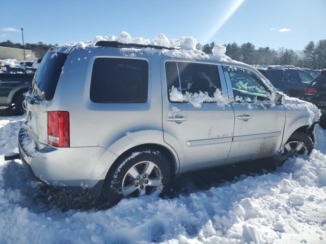 5FNYF4H53AB006208 - 2010 HONDA PILOT EXL SILVER photo 3