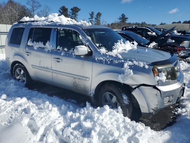 5FNYF4H53AB006208 - 2010 HONDA PILOT EXL SILVER photo 4