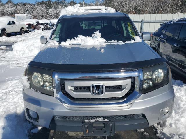 5FNYF4H53AB006208 - 2010 HONDA PILOT EXL SILVER photo 5