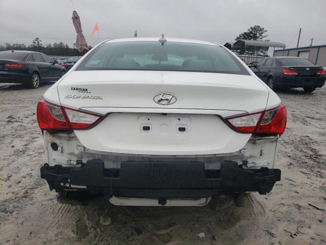 5NPEB4AC1EH928460 - 2014 HYUNDAI SONATA GLS WHITE photo 6