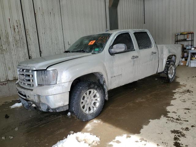 3GTRKVE35AG158106 - 2010 GMC SIERRA K1500 SLE SILVER photo 1