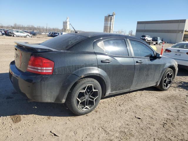 1B3LC56K88N117884 - 2008 DODGE AVENGER SXT BLACK photo 3