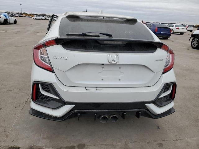 SHHFK7H40MU229756 - 2021 HONDA CIVIC SPORT WHITE photo 6