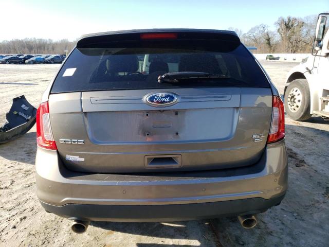 2FMDK4JC4DBC24786 - 2013 FORD EDGE SEL BROWN photo 6