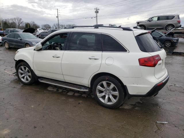 2HNYD2H54AH500656 - 2010 ACURA MDX ADVANCE WHITE photo 2