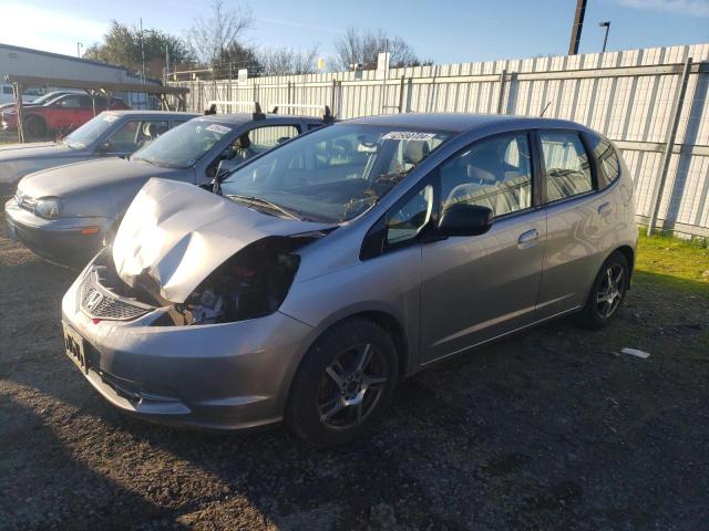 JHMGE8H28AS007416 - 2010 HONDA FIT SILVER photo 1