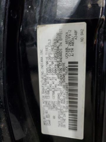 5TBBT44183S436048 - 2003 TOYOTA TUNDRA ACCESS CAB SR5 BLACK photo 12