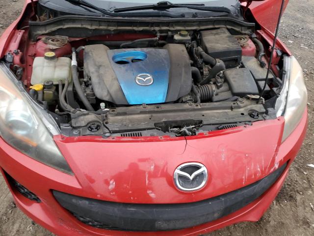 JM1BL1LP3D1745548 - 2013 MAZDA 3 I RED photo 11