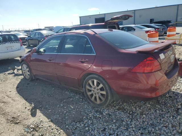 1HGCM66826A053076 - 2006 HONDA ACCORD EX MAROON photo 2