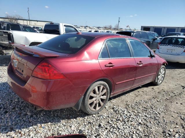 1HGCM66826A053076 - 2006 HONDA ACCORD EX MAROON photo 3