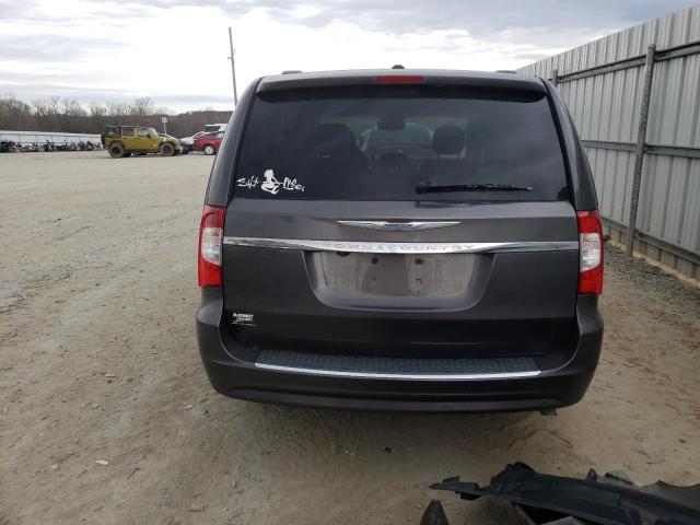 2C4RC1CG8FR546668 - 2015 CHRYSLER TOWN & COU TOURING L GRAY photo 6