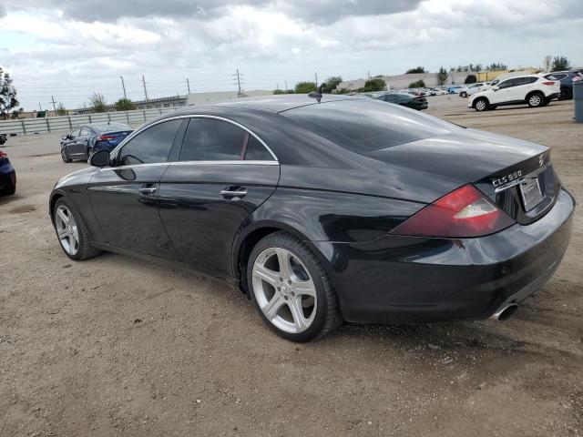 WDDDJ72X97A102294 - 2007 MERCEDES-BENZ CLS 550 BLACK photo 2