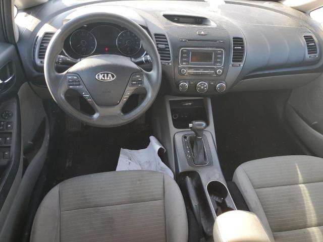 KNAFX4A69E5153158 - 2014 KIA FORTE LX GRAY photo 8