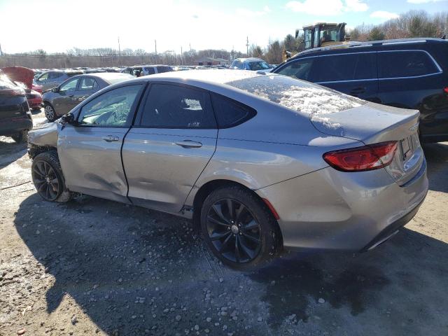 1C3CCCBB9GN128503 - 2016 CHRYSLER 200 S GRAY photo 2