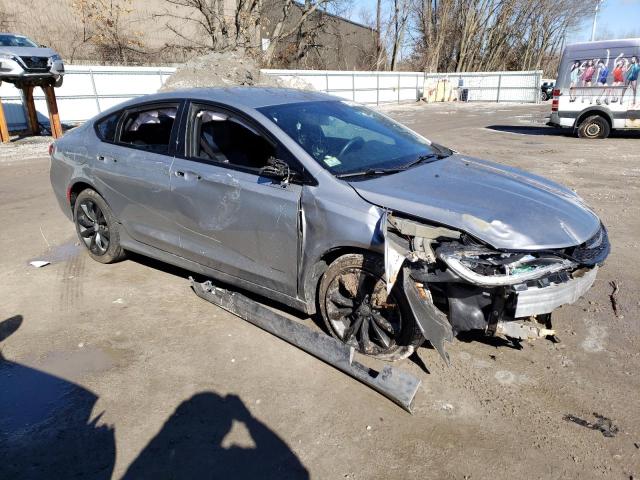 1C3CCCBB9GN128503 - 2016 CHRYSLER 200 S GRAY photo 4