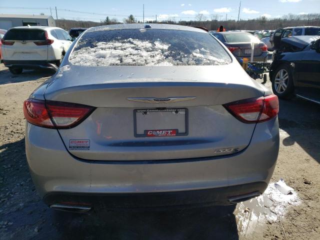 1C3CCCBB9GN128503 - 2016 CHRYSLER 200 S GRAY photo 6