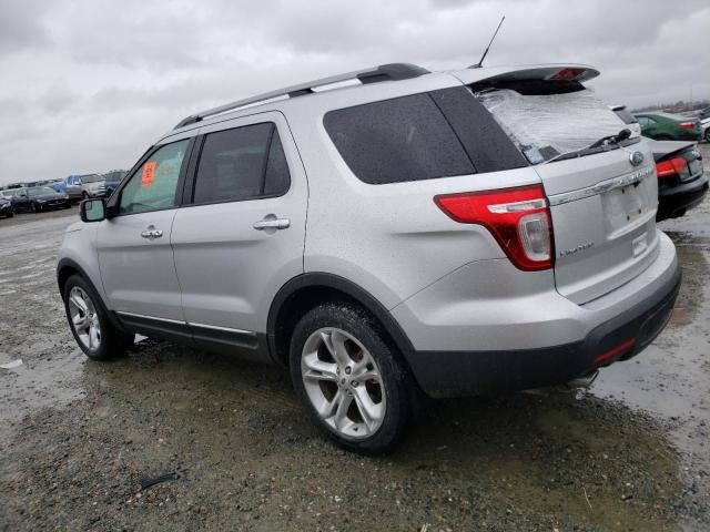 1FMHK8F84CGA05492 - 2012 FORD EXPLORER LIMITED SILVER photo 2