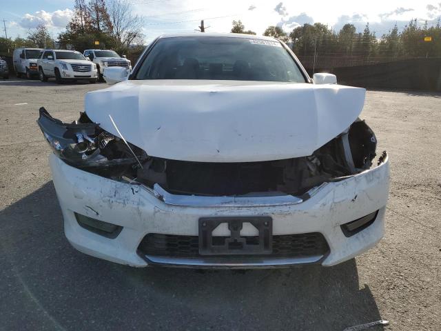 1HGCR2F7XFA068541 - 2015 HONDA ACCORD EX WHITE photo 5