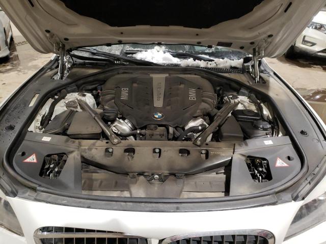 WBAKC6C59CC396889 - 2012 BMW 7 SERIES XI WHITE photo 11