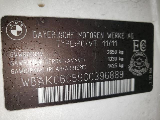 WBAKC6C59CC396889 - 2012 BMW 7 SERIES XI WHITE photo 13